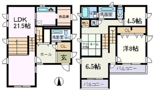 西宮サニーヒルズ　1号地の物件間取画像